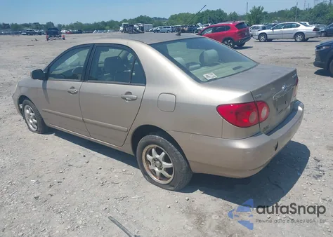 2005 Toyota Corolla Le z USA, uszkodzony, nr VIN 2T1BR32E85C474820